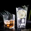 270ml/300ml/370ml Thickened Glass Cup Household Beverage Cup Transparent Cold Drink Mug Beer Glass Breakfast Milk Tea Juice Cups