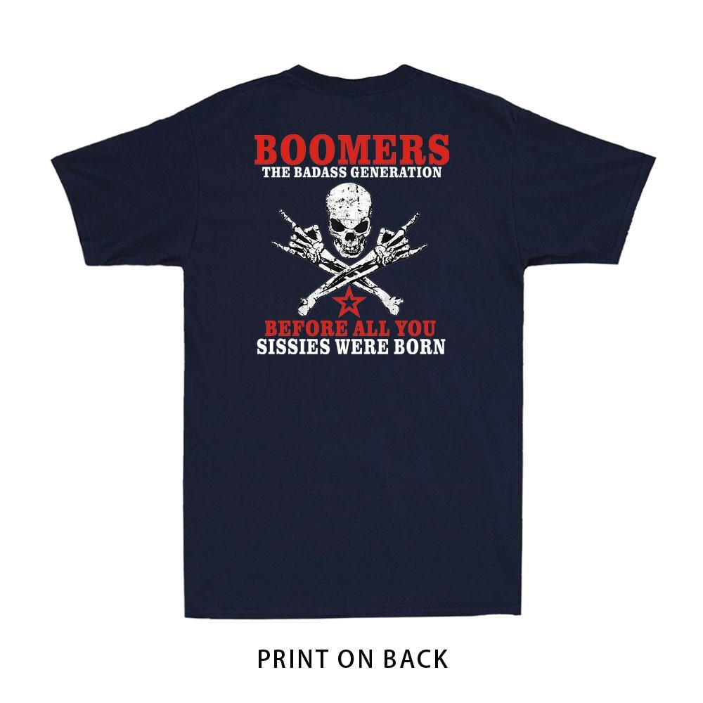 Boomers Generation Before All You Sissie Were Born Horror Skull Unisexs TShirt