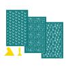 Easters Silk Screen Stencils Screen Printing Stencils Reusable Earrings Mesh Transfers Stencils for Home Decoration