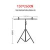 T-Shaped Bracket Background Stand for Photography and Live Broadcast
