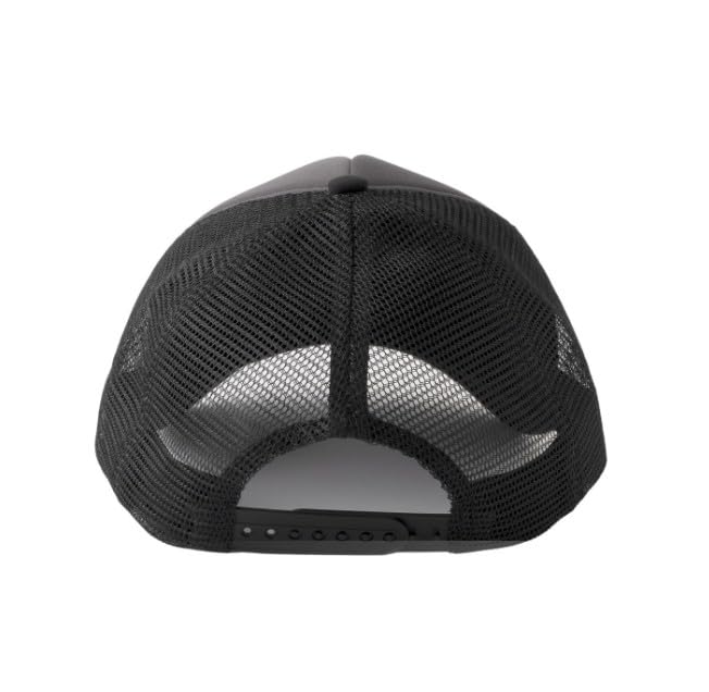 Hibiscus Oval Logo Trucker Cap One Size X-girl (105252051006) Black,