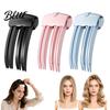 Clip Styling Frangia Senza Fili 2 Pezzi Clip Riscaldata per Volume Capelli Sollevaciglia Radici Pettine per Strumento Styling Sottile Piatto Ricaricabile USB Volumizzante con 2 Temperature