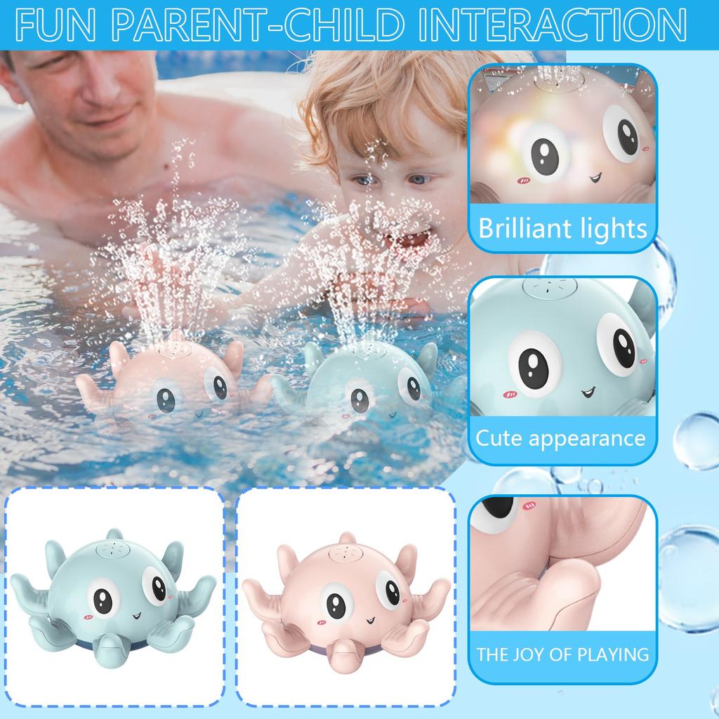 Induction Water Spray Small Water Toy With Light