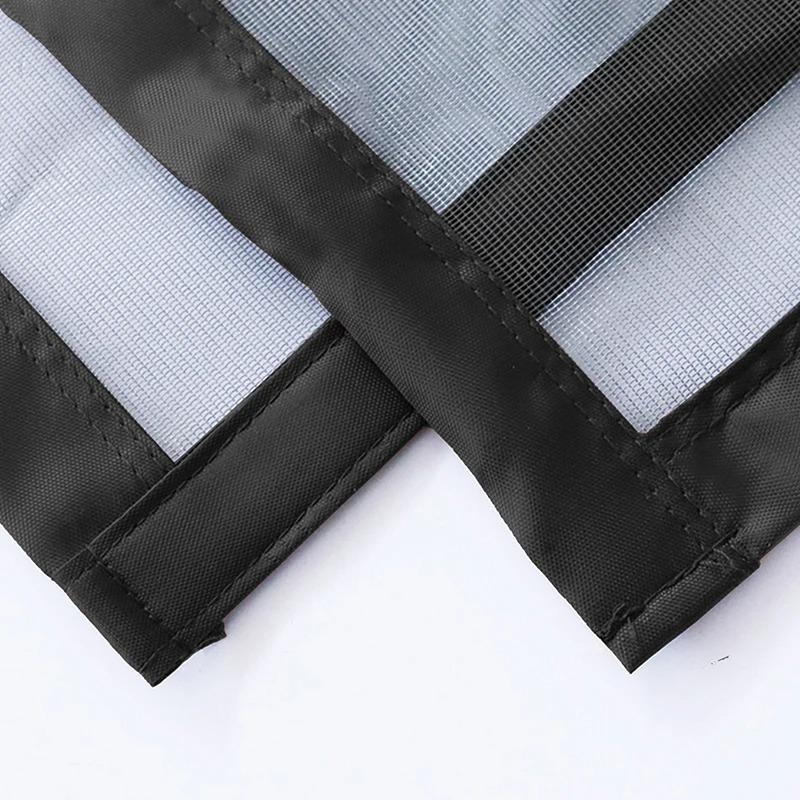 Strong Magnetic Door Mosquito Net Screen Mesh Custom Size Black,White,Gray Curtain Fly Insect Auto Closing Invisible for Outdoor