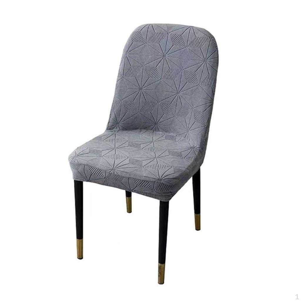Chair Cover for Dining Room Washable Jacquard Non-Slip Removable Stretch Kitchen