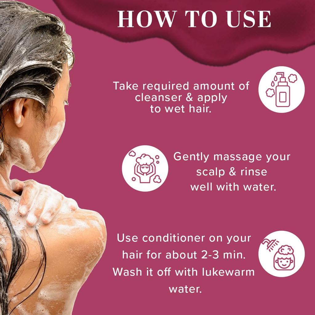 KHADI NATURAL Onion Shampoo Sulphate Paraben Free for Hair Growth, Dandruff Control, All Hair Types 650ml Pack of 2