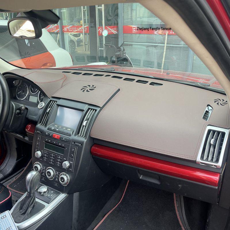 Parasol Land Rover Freelander 2 y Alfombrilla Antideslumbrante para Salpicadero - Aislamiento Térmico y Protección Solar Modificación Interior.