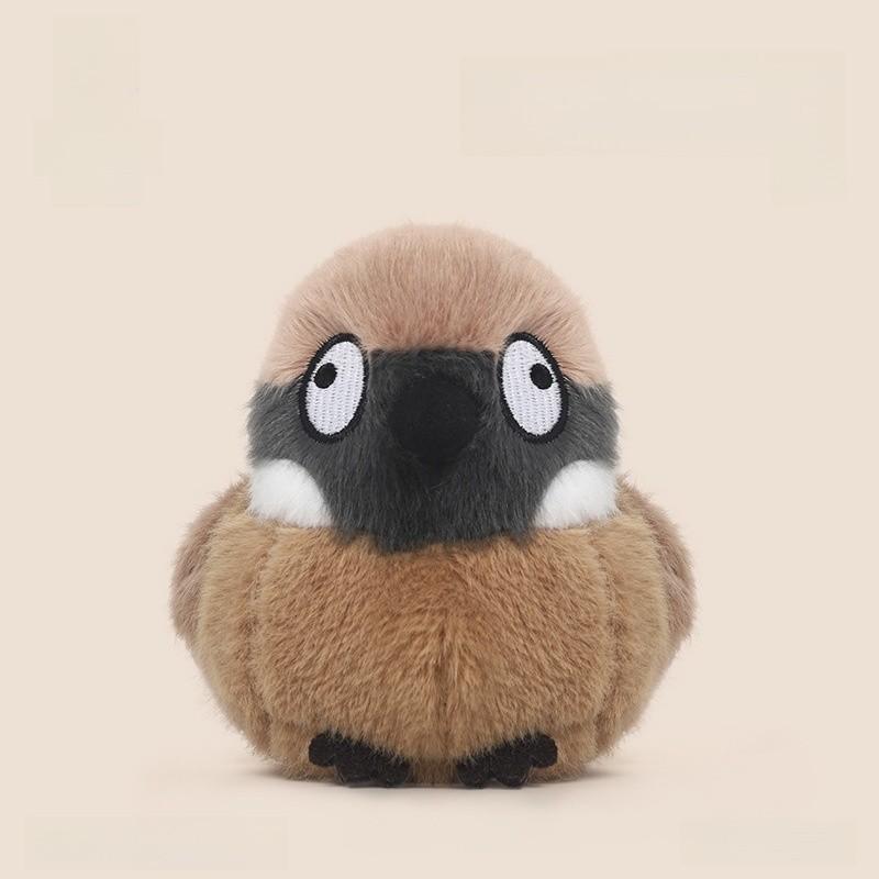 White Head Parrot Plush Toy Cute Bird Doll Sleep Girls Gift For Kids