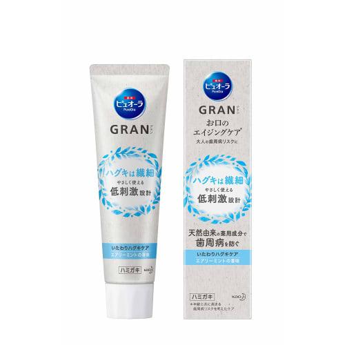 

Pyuora GRAN Gentle Gum Care, Airy Mint, 90g, Prevents Periodontal Disease [ ] Gentle on delicate gums, hypoallergenic design