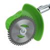 88V 1000W Cordless Grass Trimmer Electric Lawn Mower with 22980mAh Li-ion Battery Auto Release Garden Tool EU Plug