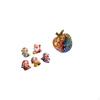 Nordic God of Fortune Figurines Tabletop Sculpture Resin Statue Graffiti Figurine Collectable