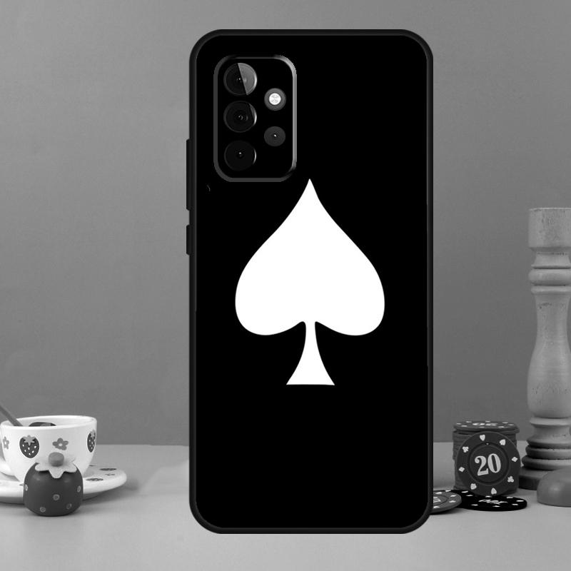 

Ace of Spades Case For Samsung Galaxy A35 A26 A16 A05 A55 A15 A32 A12 A22 A52 A54 A34 A14 A56 A36 A13 A53 Samsung A22 4G