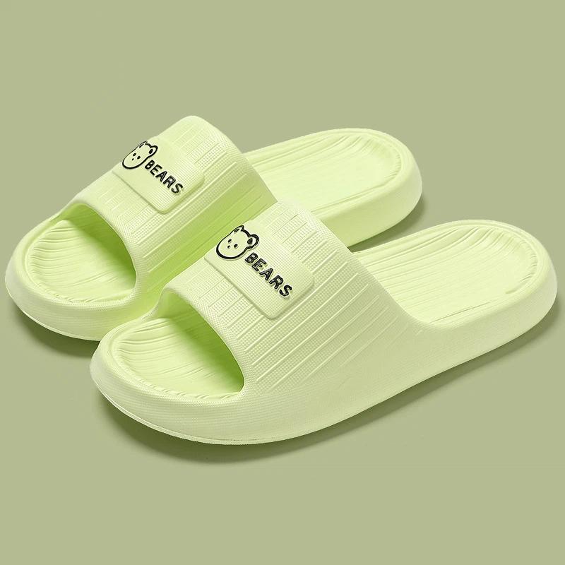 Infradito estive da donna con plateau ispessito antiscivolo, sandali da spiaggia, moda per interni domestici, pantofole leggere antiscivolo
