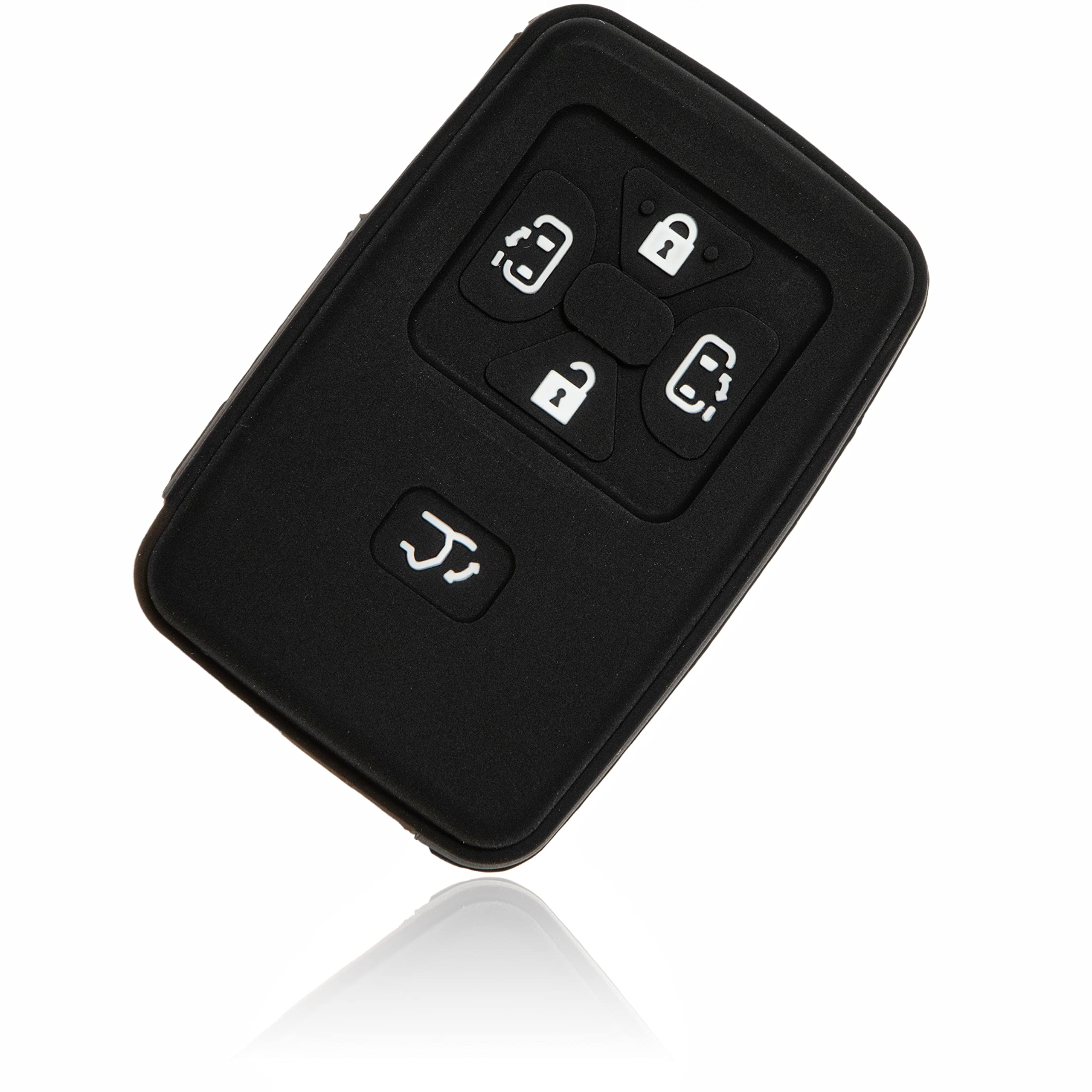 

Силиконовый чехол для смарт-ключа MALAKO для автомобилей Toyota 5 кнопок Черный Красный Estima Noah