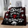 29 Stil Ghost Band Papa Emeritus Heavy Metal Dunkel Weiche Plüschdecke, Flanell Überwurfdecke für Wohnzimmer Schlafzimmer Bett Sofa