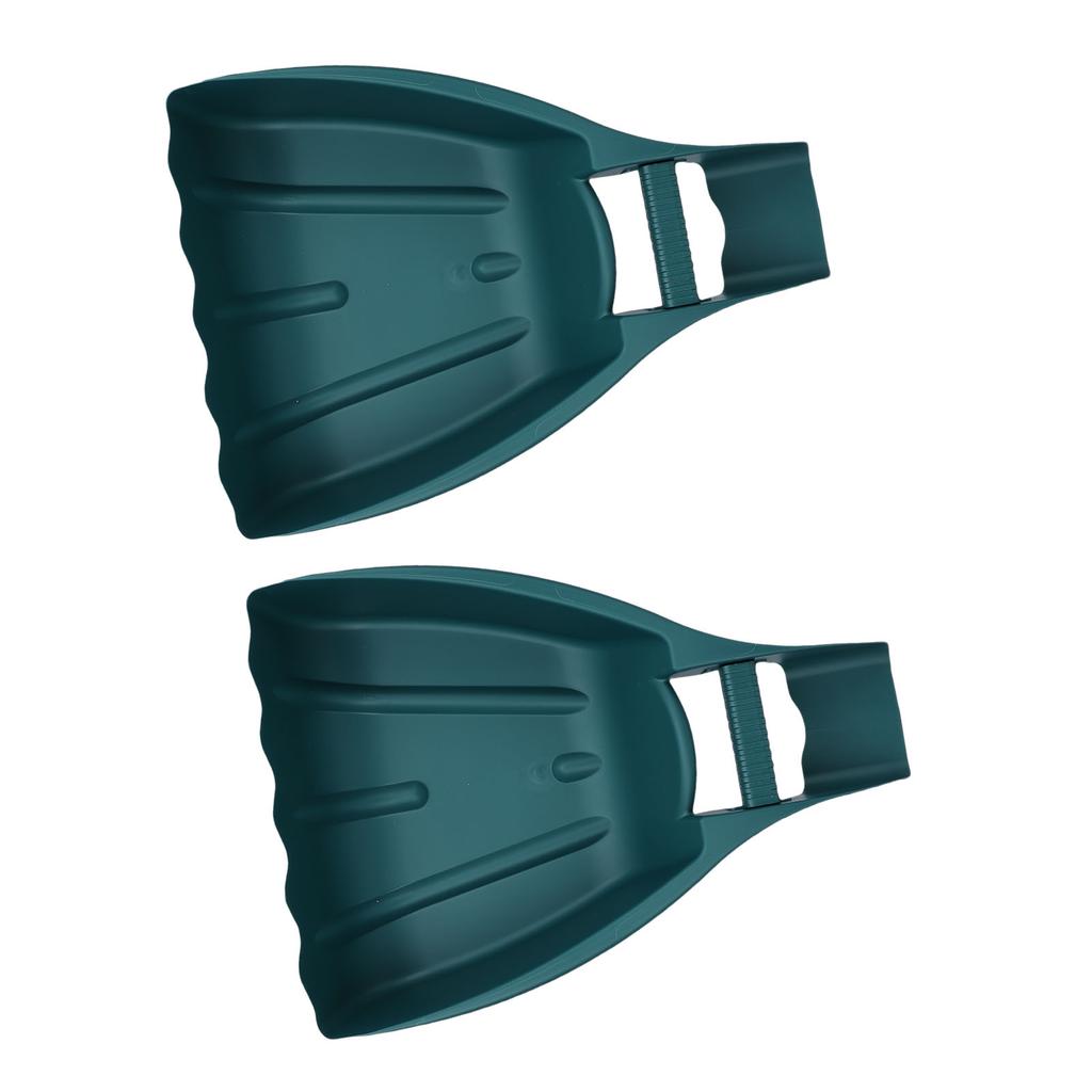 1 Pair Leaf Scoops and Claws Sturdy Ergonomic Grip Hand Held Garde Leaf Rake for Lawn Grass Removal