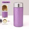 Titanium-Coated Lightweight Luxury Insulated Cup: Portable, Leak-Proof, Pocket Size with Tea-Water Separation