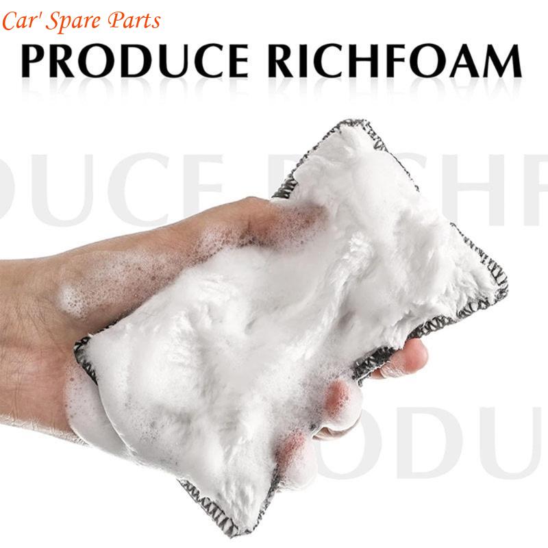 

Y4UA 4Pcs Car Scrubber Detailing Pads Suitable for Upholstery Leather Interior Cleaning with High Absorbency and Gentle Touch China Mainland