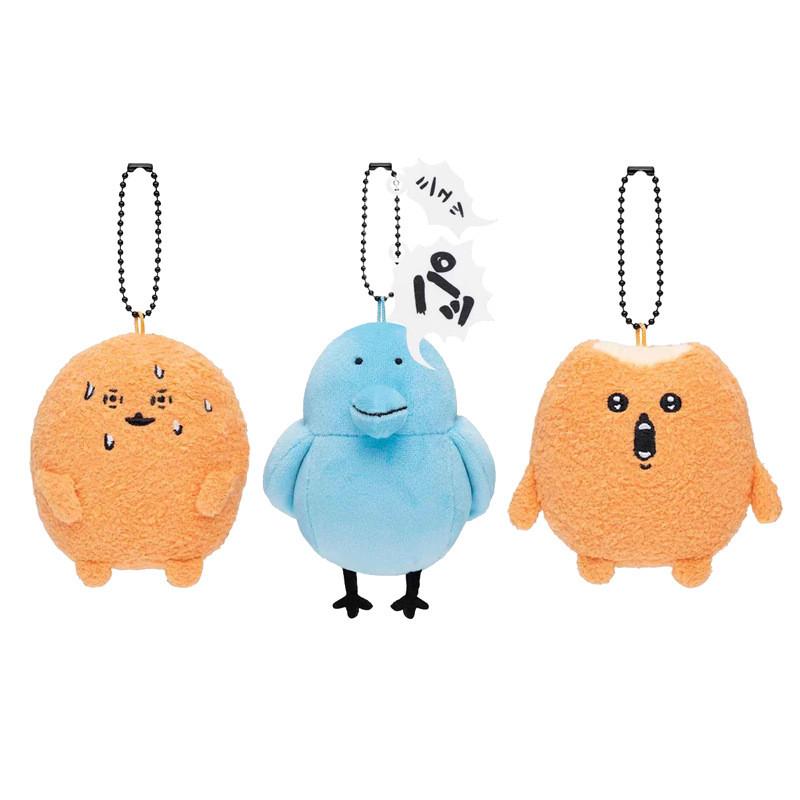 Animal Plush Keychain With Soft Pp Material For Gifts And Bag Decor