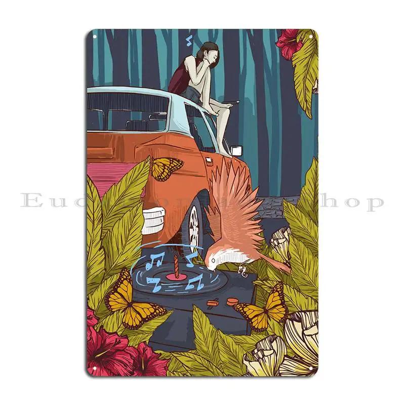 Recovery Metal Sign Poster Character Garage Garage Designing Tin Sign Poster 20X30CM