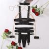 Newest Sexy Four-piece Underwear Set Women Sex Hollow Out Lingerie Set Sexy Bondage Women Lingerie