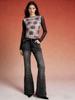 Vintage Spicy Girl Flare Pants: Slimming Elastic Denim Jeans for Women
