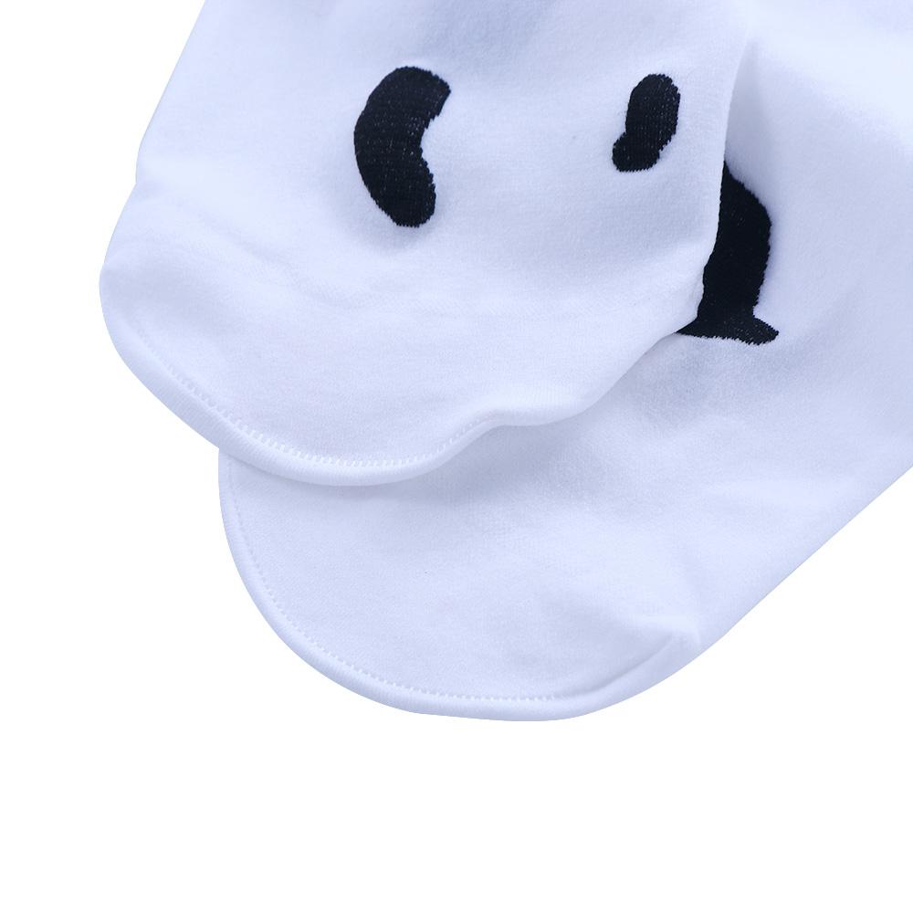 Kawaii Silk Socks Cosplay Stockings Cow Printed Pantyhose Cow Spots Printed Thigh High Stockings