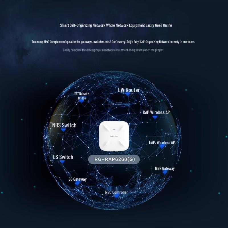 Ruijie Wi-Fi 6 Outdoor Wireless Access Point (CN Version)