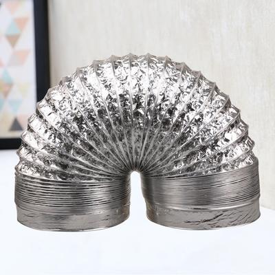 1Pcs Thick Aluminum Foil Ventilation Hose 2M 150Mm Diameter Flexible Exhaust Duct Fire Resistant Hvac Dryer Vent Hose