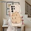 Phone Case: 2D Flat Samsung Galaxy A34 A35 M05 M06 S20 S22 S21 FE Plus 5G Protective Case, Couple Style, Cute Capybara, Christmas and Halloween Gift