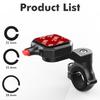 New Anti-Shock Flexible Magnetic Mobile Phone Stand Waterproof Phone Holder Anti-Vibration for Motorcycle Scooter E-Bike Cycling