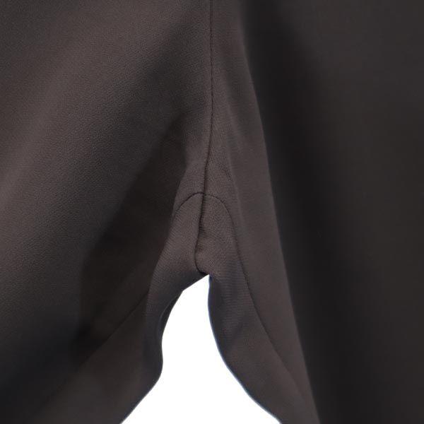 Giorgio Armani Made In Italy Long Pants 38 Brown Side Zip Women Used