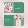 Portable Handheld Mini Fan USB Rechargeable Cooling Fan Quiet Desktop Personal Fan for Outdoor Travel Summer Use
