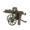 MOC Militär SWAT Waffe WW2 Spielzeugpistole Sandsackkanone Bausteine Ziegel Spielzeug für Kinder Kinder Geschenke DIY Spielzeug Militär