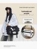 Korean-Style Versatile Messenger Backpack: Trendy Large-Capacity Crossbody for College Students