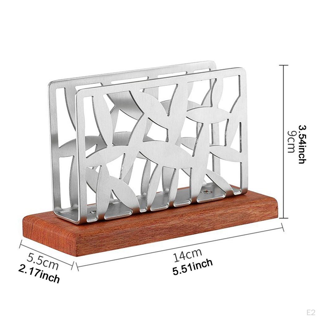 Napkin Dispenser, Paper Organizer, Farmhouse Tissue Dispenser Stand, Holder for Cafe