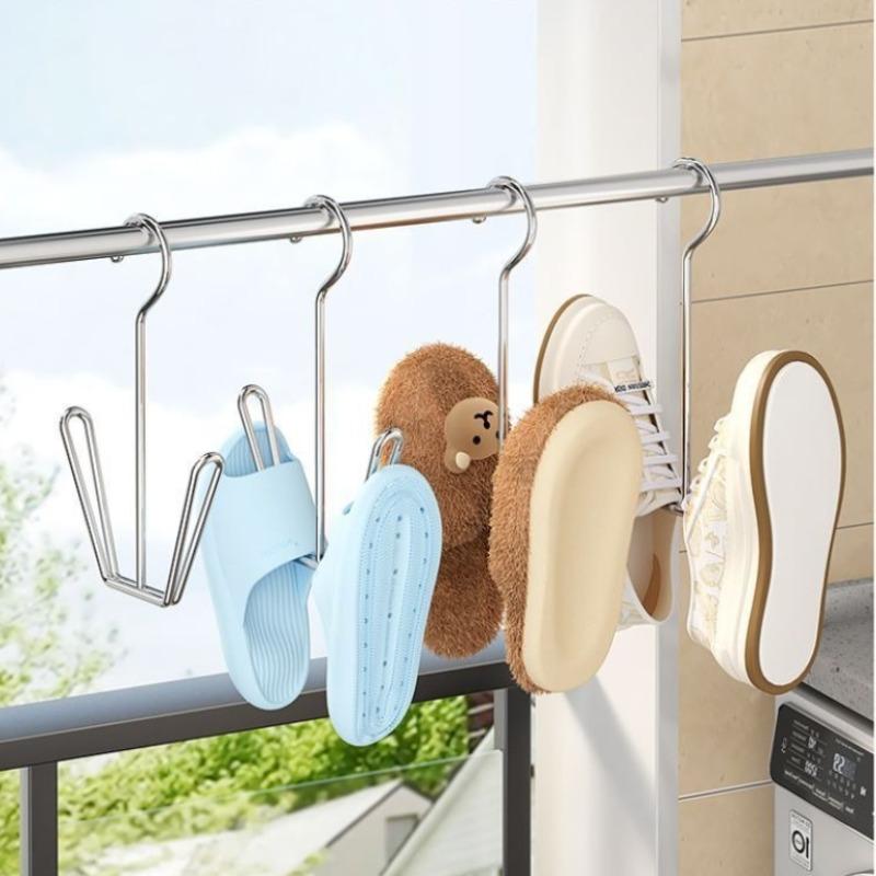 Shoe Washing Machine Bag With Shoes Drying Rack Set Durable Laundry Shoe Bag For Washer & Dryer Fluffy Fibers Washing Shoes Bag