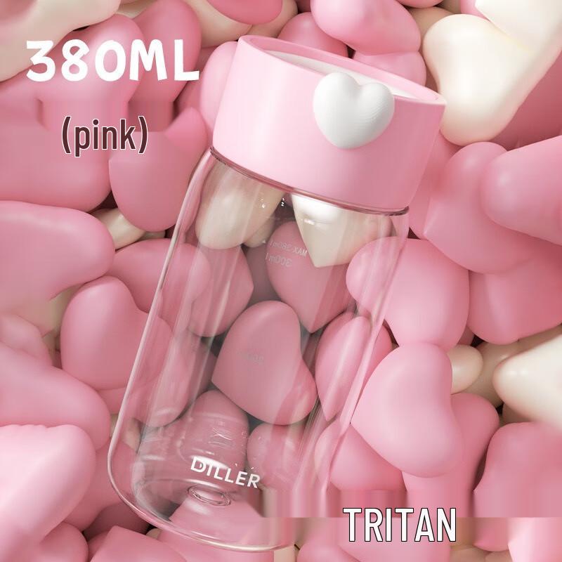 Diller Love Heart Kids Water Bottle