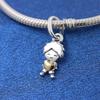 925 Silver New Couple Series Love Boy&Girl Dangle Charms Heart Beads Fit Bracelet for Women Diy Fine Jewelry Gift