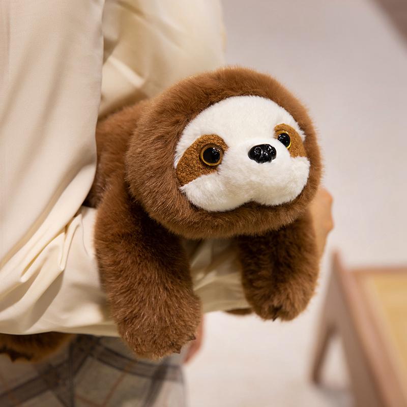 35CM Lovely Soft Animal Doll Cute Sloth Koala Raccoon Panda Capybara Horse Plush Toy Kawaii Birthday Gift