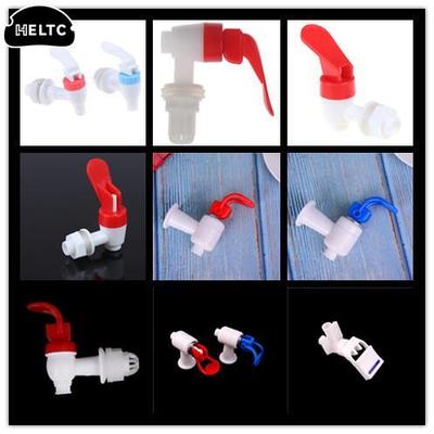 Universal Size Bibcocks Push Type Plastic Water Dispenser Faucet Tap Replacement Home Essential Drinking Fountains Parts