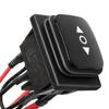 Waterproof Toggle Switch For Durable for Motor Power Supply Control with Reset Function High Strength Material