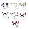 Animals Pattern Headbands Set Comfortable Soft Headbands Multi Color Hairpiece for Stylish Ladies