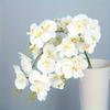 2Pcs 9-Head Flowers 38inch Artificial Butterfly Orchid Bouquet Artificial Flowers for Wedding Decoration Garden Home Room Decor