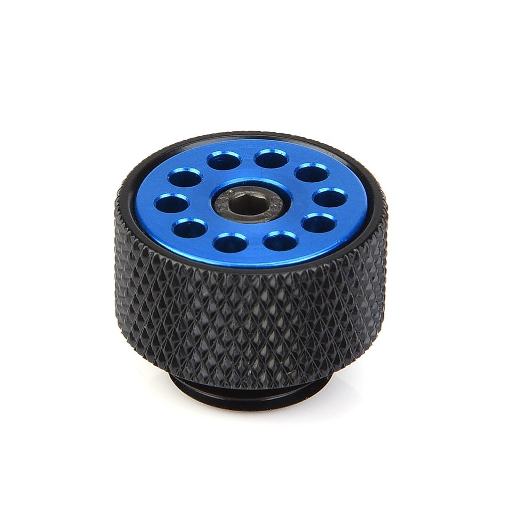 

G1 4 Air Exhaust Plug Fitting For Computer Water Cooling System Computer Protection (Blue) синій