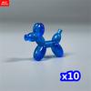 MOC Blocks Utensil Balloon Little Dog Clown Figure Wear 35692 Learning Construction Bricks Figures Birthday Gift Idea