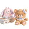Cute Teddy Bear & Rabbit Doll Plush Toy for Girls - Claw Machine Gift