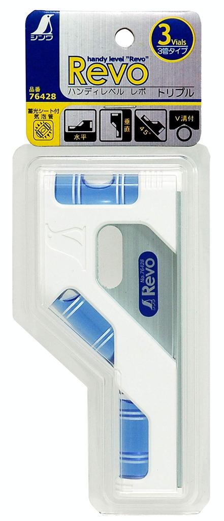 Shinwa Sokutei Handy Level Revo Triple 76428