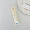 INS Style Fabric Cord Snap Tie Cute Data Cable Organizer Fixer Reusable Holder for Earphone Line Office Home Travel Daily Use