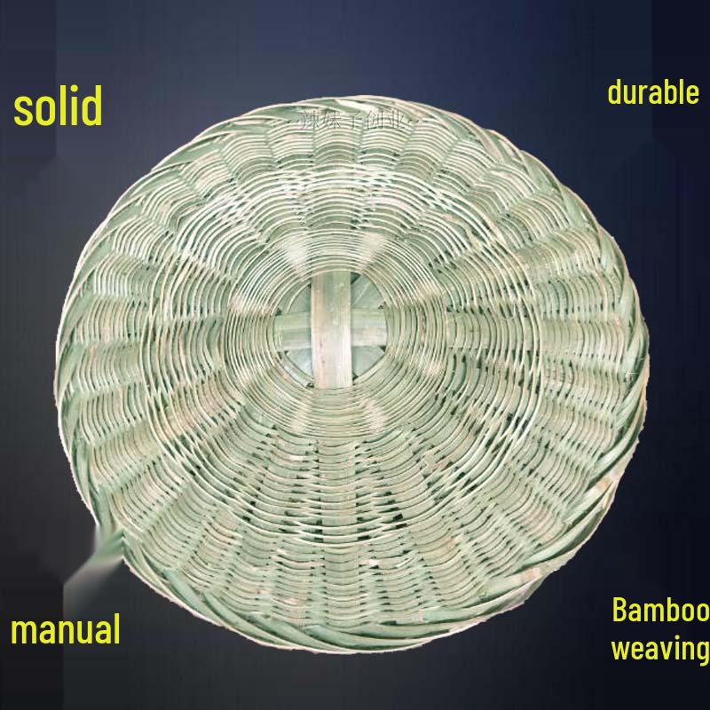 

Защитная от мух плетеная бамбуковая крышка для блюд ручной работы для обеденного стола 18 cm Bamboo Double-Layer 8 Ribs